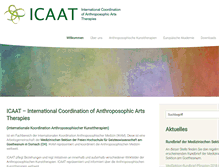 Tablet Screenshot of icaat-medsektion.net